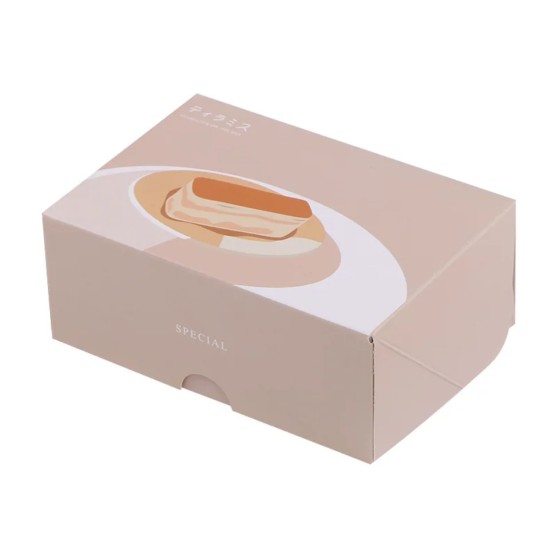Thousand layer cake Tiramisu box Baked dessert packaging box
