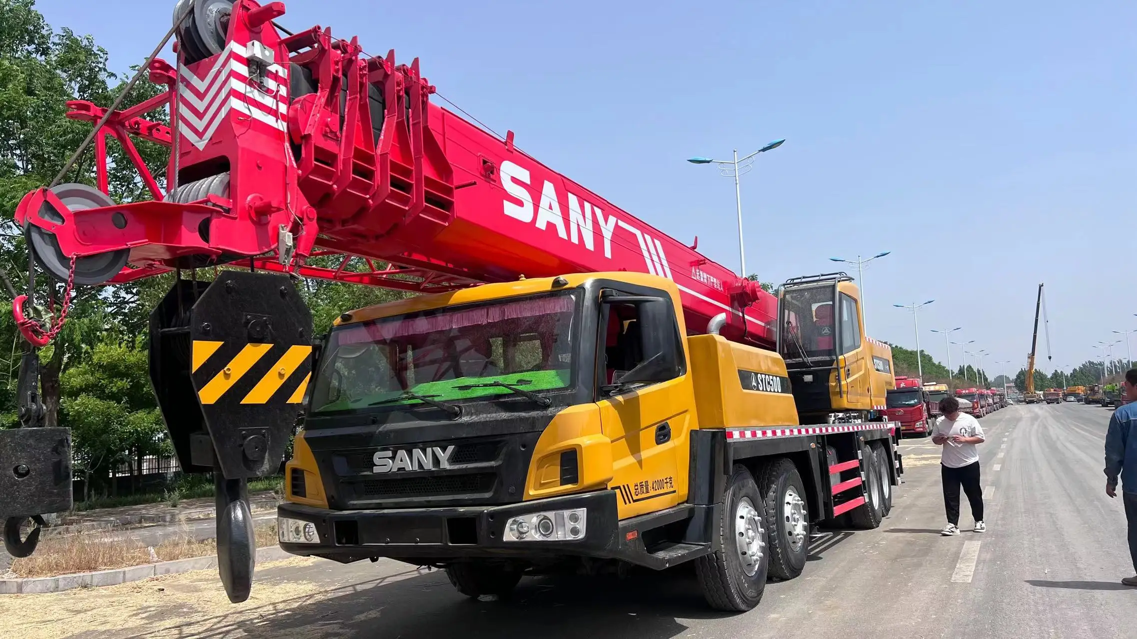 High Performance Used SANY STC500 STC300 STC600 Truck Cranes with Advanced Lifting Technology and Durability for Sale