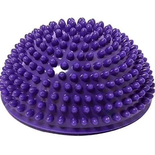 Premium Massage Semi Circle Ball Deep Tissue Foot Muscle Therapy Fitness Inflatable PVC Foot Massage Pot Half Spike Durian Ball