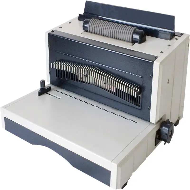 EC8706 Electric plastic spiral coil binding machine, coil binding machine a3, coil spiral binding machine