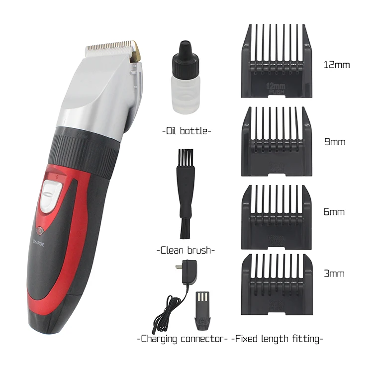 
salon haircut trimmer wireless quality hair carving cordless electric professional barber machine 