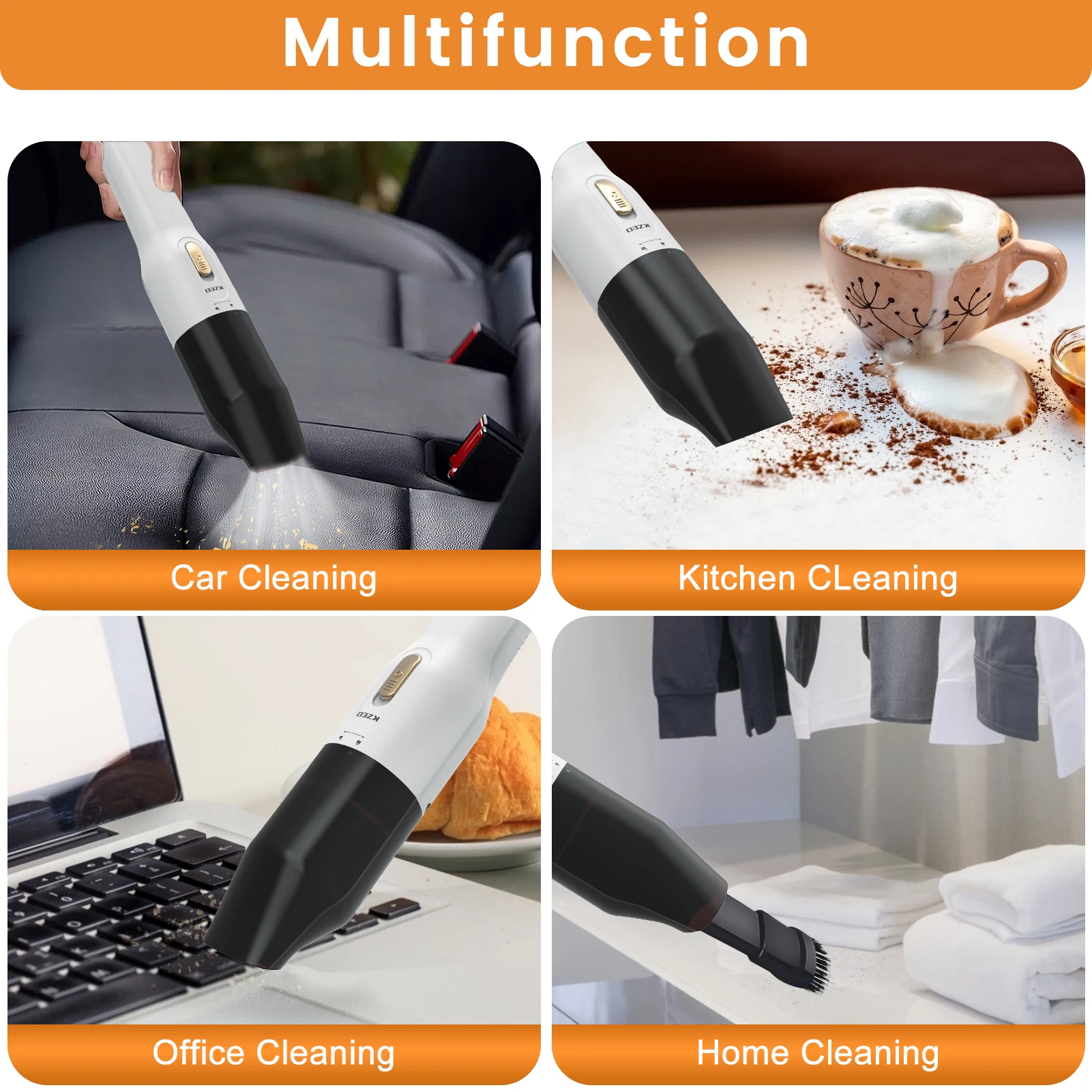 Aspirateur Voiture Handheld Aspiradora Para Auto Cordless Electric Car Vacuum Cleaner