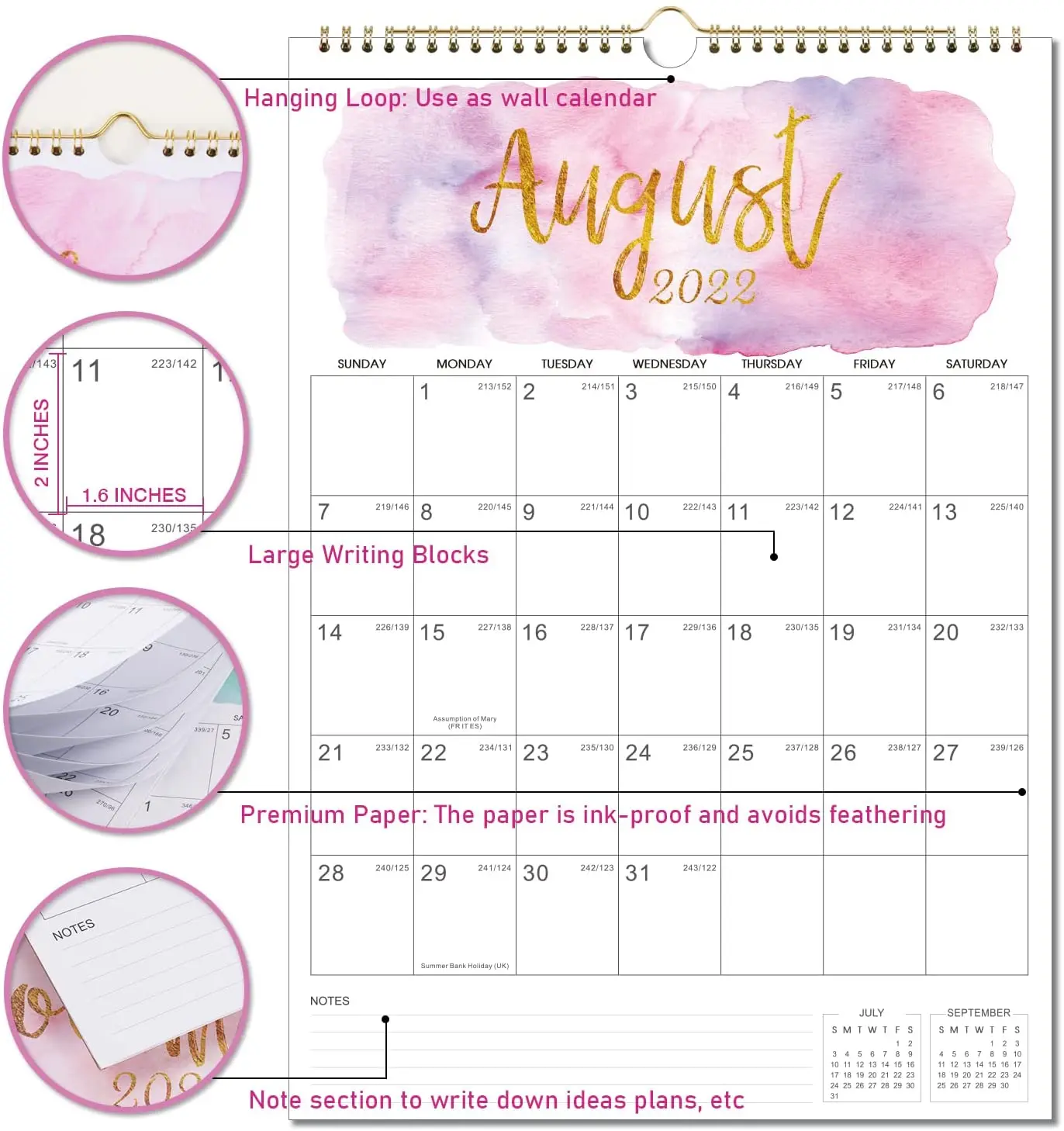 Advent Calendar For Baby Magnetic Acrylic Wall Calendar A5 Calendar