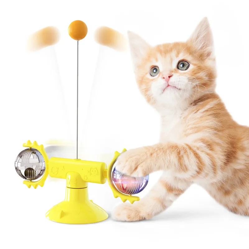 Free Shipping  Pet Products Cat Teaser Tickle Cat Toys  Cat Wheel Toy Pet Supplies Pet Accessories
