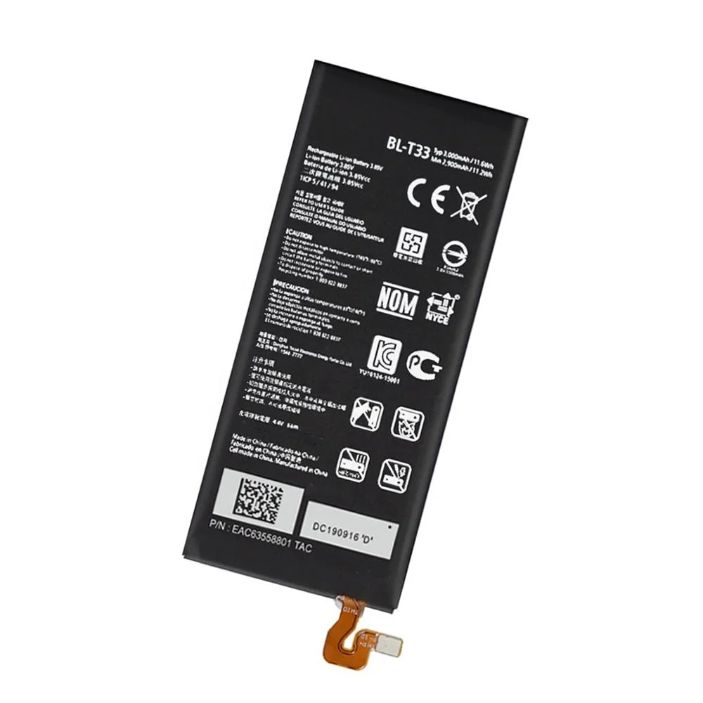 Original Replacement Battery BL-T33 For LG Q6 M700A M700AN M700DSK M700N Battery