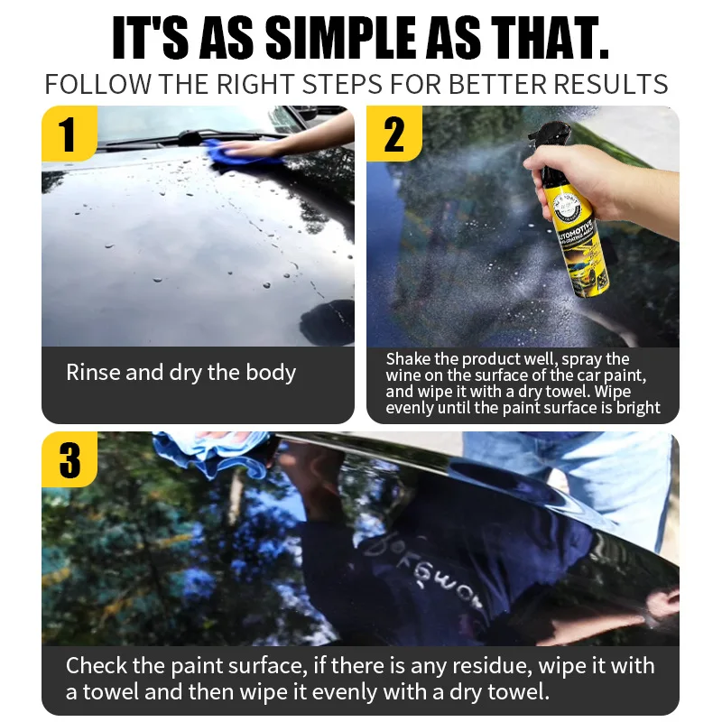 Car Spray Ceramic Car Coating Hydro Paint Care Nano Top Quick Coat Polymer Detail Protection Liquid Auto Care