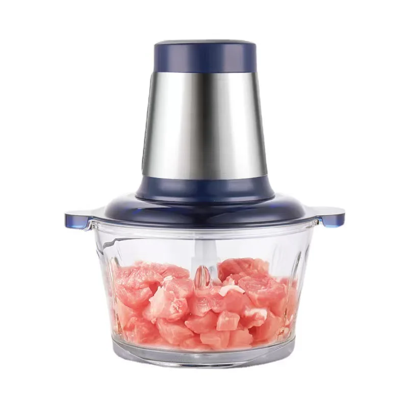 2L stainless steel multifunctional electric meat grinder and slicer