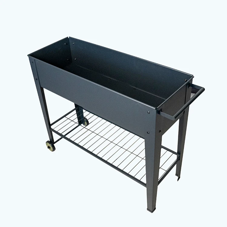 Wholesale Square Raised Garden Bed For Vegetables Elevated Planter Box With Legs
