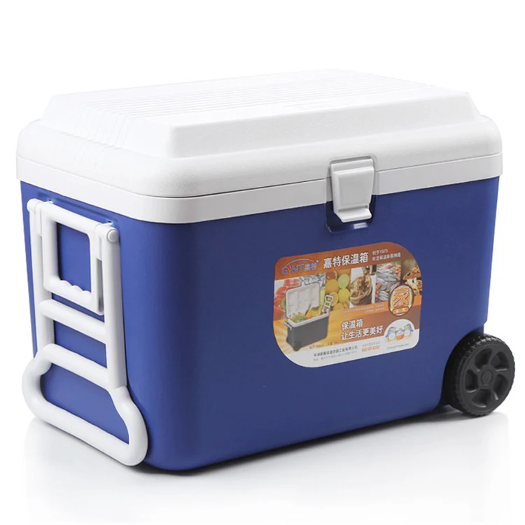 
Custom logo 50l cheap camping portable ice chest cooler box 