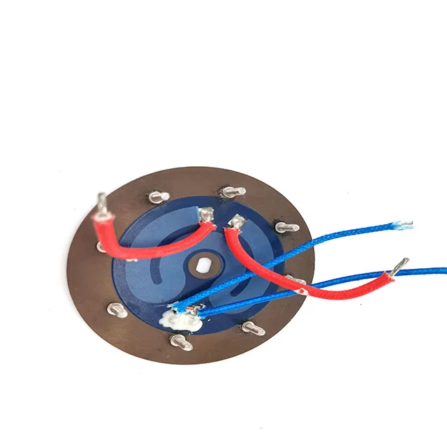 Fast heating thermal resistors of thick film PTC heater