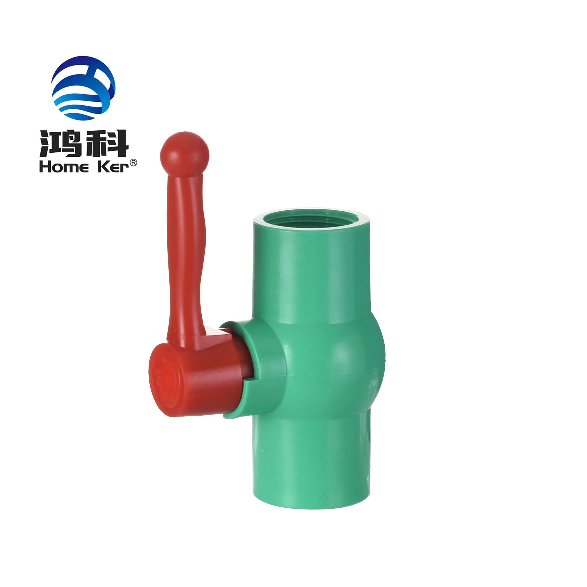 2 варианта плавающий шаровой клапан тип ручной зеленый ПВХ красный ложки с длинной ручкой UPVC фиксированной