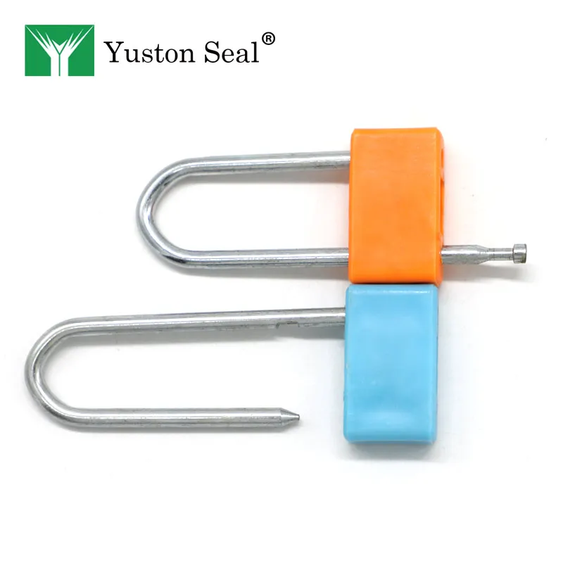 YTPL001 disposable safety plastic pp airline use padlock seals for cash bags