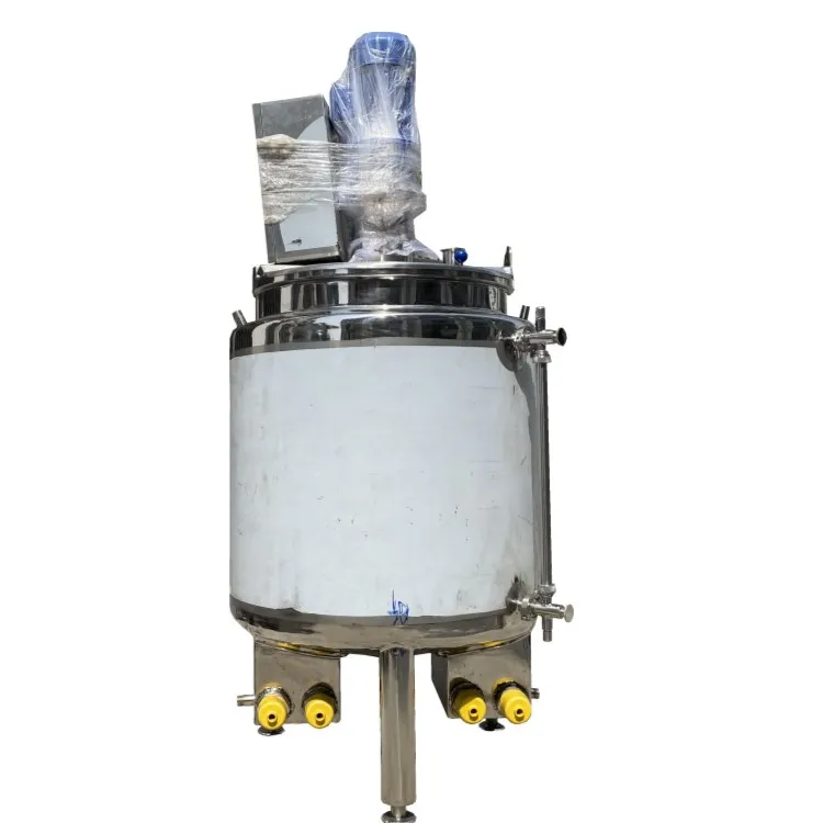 100-2000L Stainless steel double layer chocolate Melting heating mixing tank