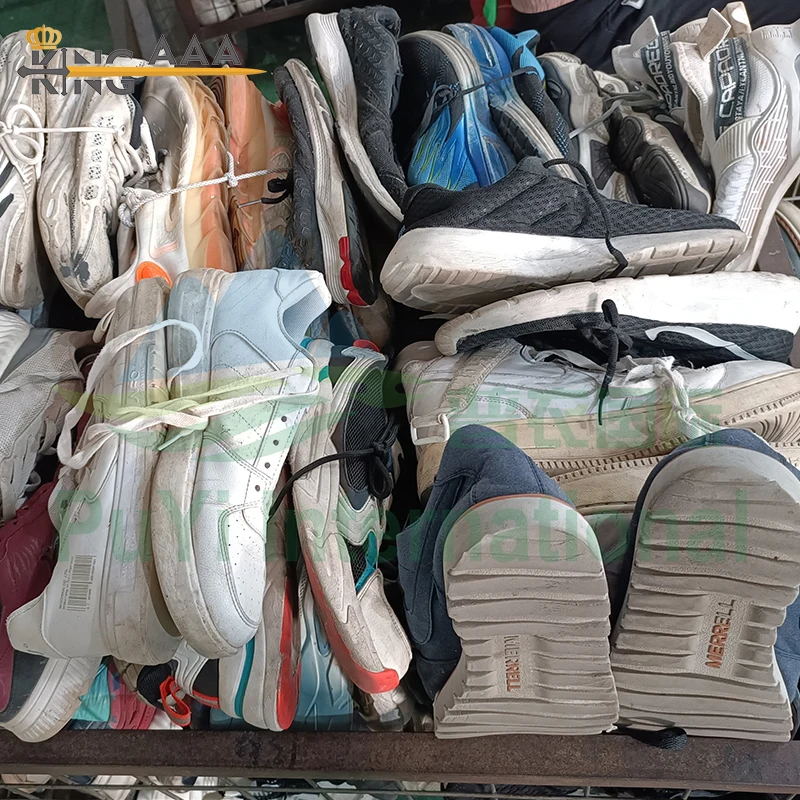 Оригинальные спортивные смешанные б/у туфли sepatu bekas в наличии брендовые тюки