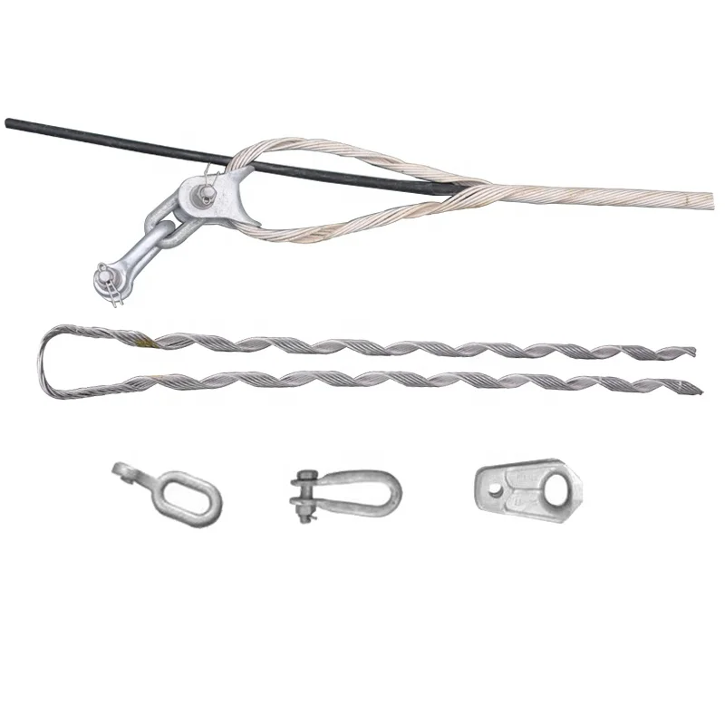Electrical Power Line Accessories tension clamp Preformed dead end Guy Grip