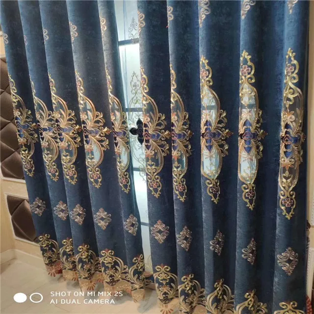 
Double Direct Sale 100% Polyester Colorful Curtain Fabric Polyester For Windows Living Room 