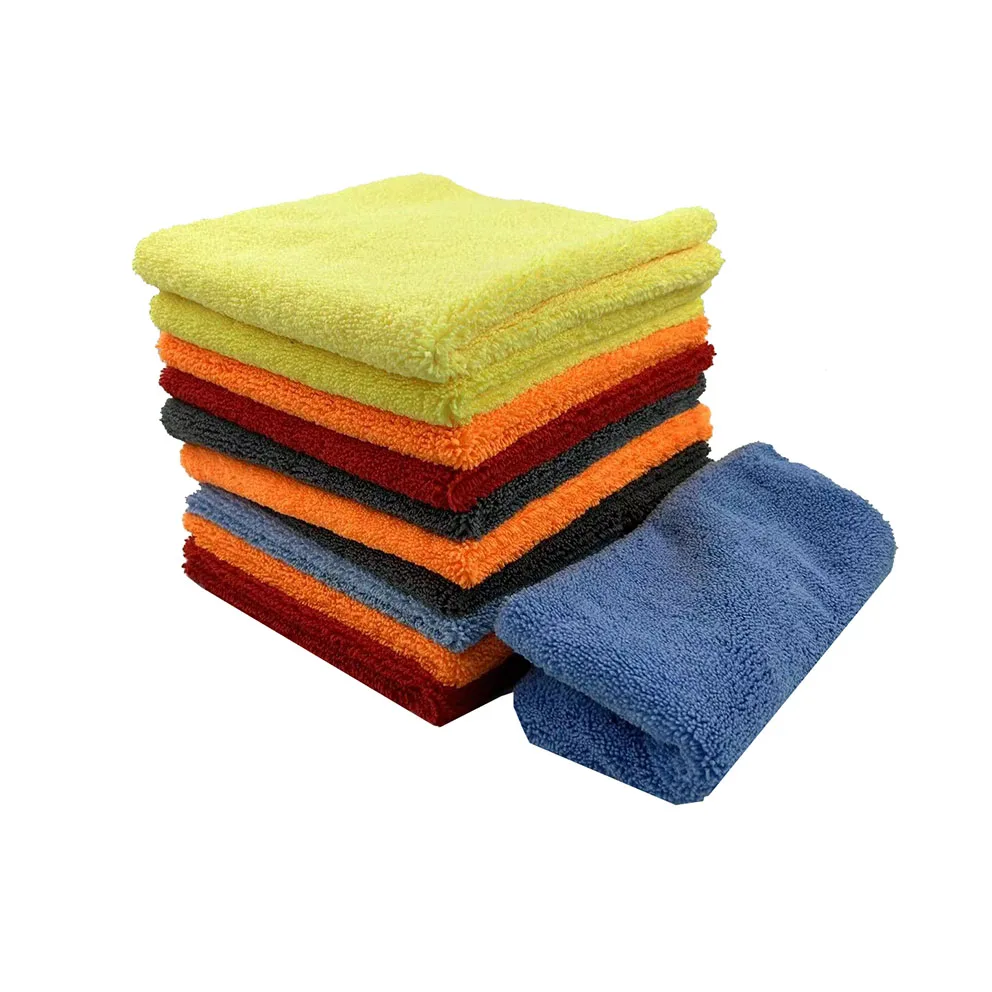 Factory wholesale High Quality  40X40 Car Wash Clean Wasing Towel Microfiber Towel