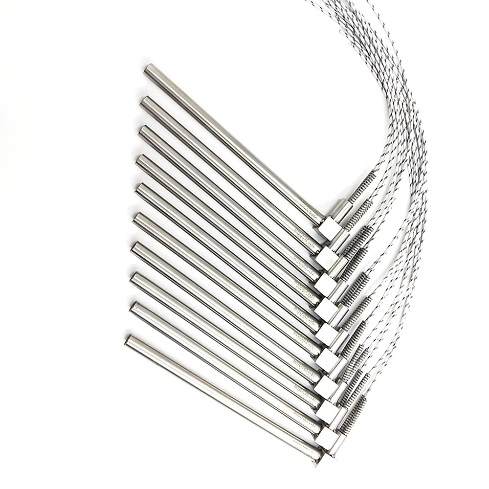 Factory Supply L Type Heating Tubes Electric Screw Thread Liquid Immersion Cartridge Heater Element