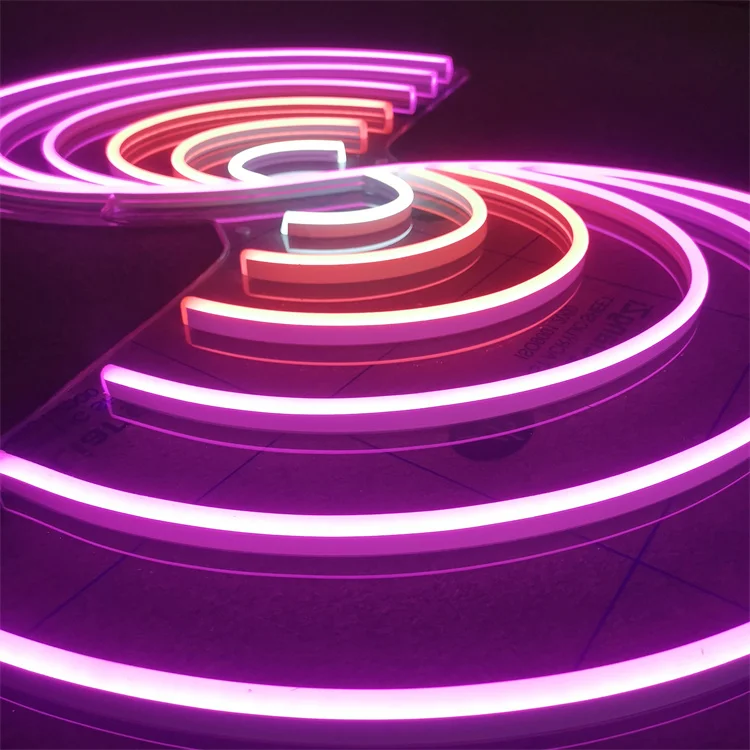 Индивидуальный дизайн светодиодная неоновая вывеска RGB цветное Крыло ангела