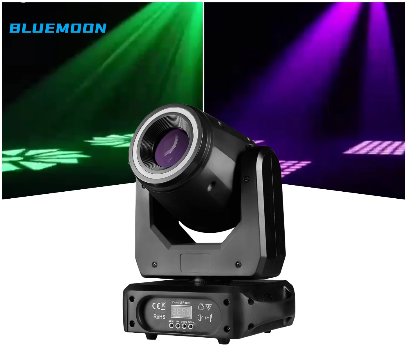 YB004-2 2023 Новое поступление 100 Вт точечный луч для вечеринки DMX512 сценический свет светодиодный мини-точечный движущийся головной
