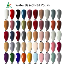 Halal Colors Water Based private label Glitter Nail Polish Supplier Healthy Water Nail Polish