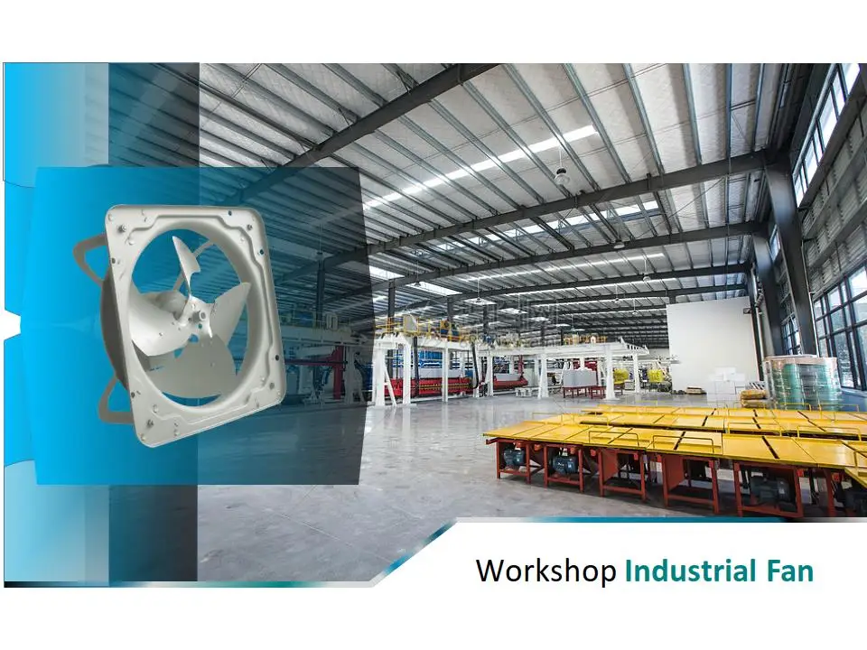 FA20B Model Powerful KDK Style Heavy Duty Metal Industrial Exhaust Fan
