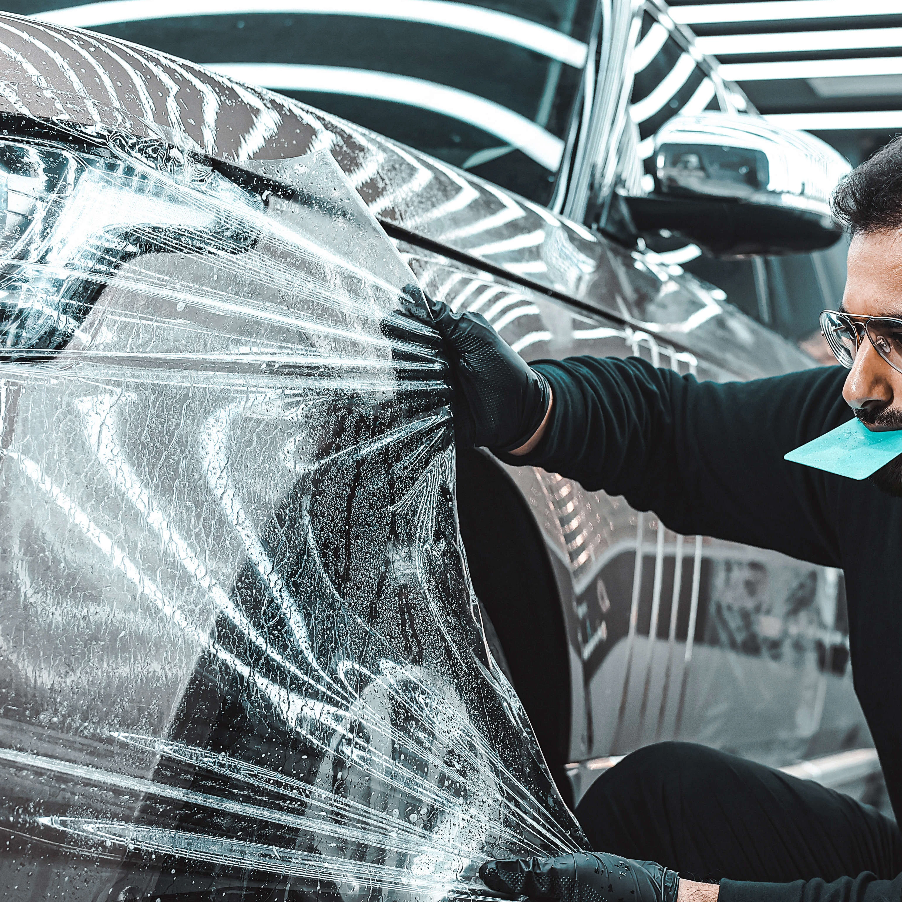 ISF 10 лет гарантии Глянцевая Автомобильная самовосстанавливающаяся прозрачная пленка для защиты от царапин Крышка автомобиля