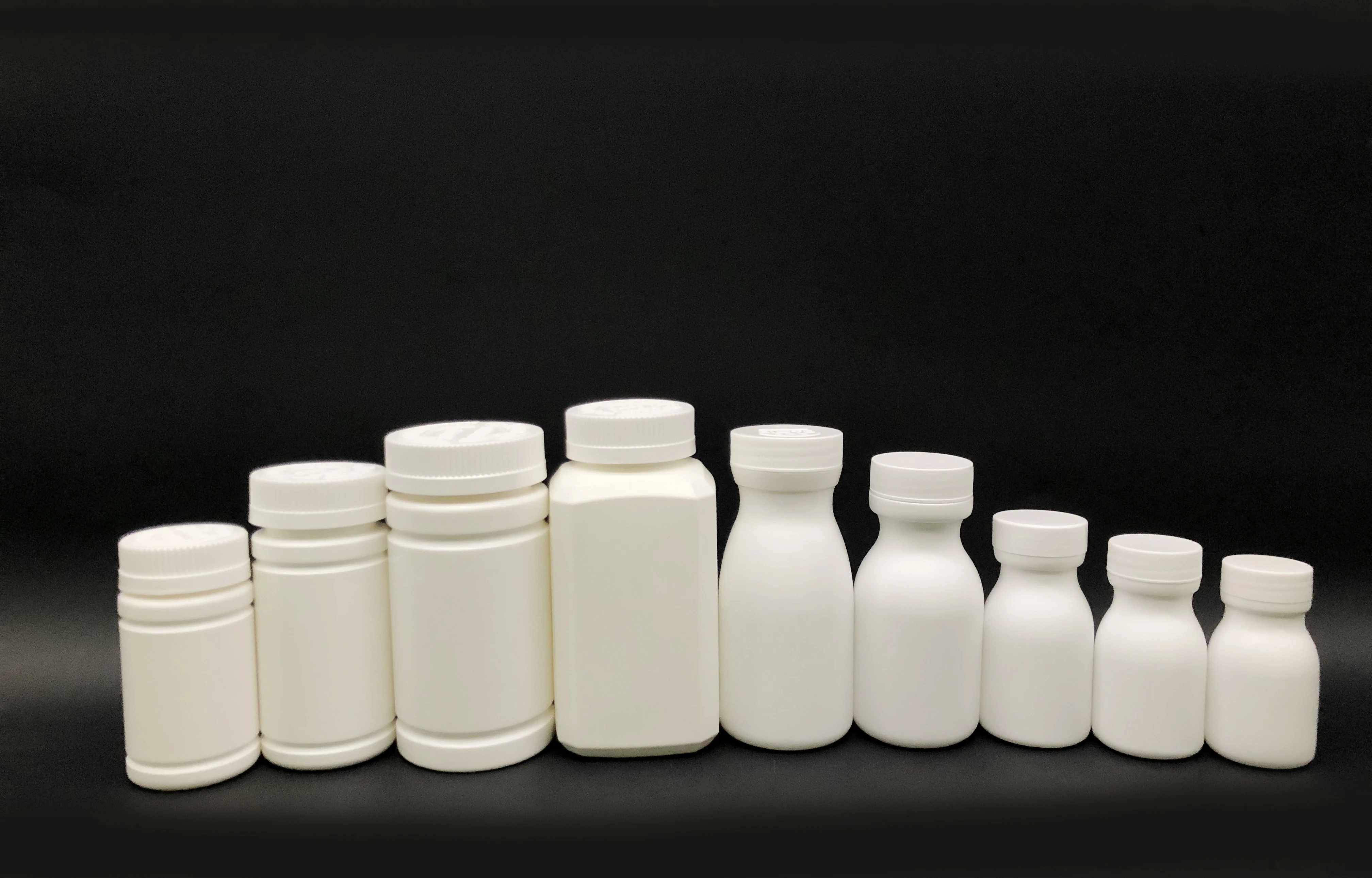 OEM calcium bottle 180ML plastic bottle for children  HDPE pharmaceutical plastic medicine bottle effervescent tablet containers