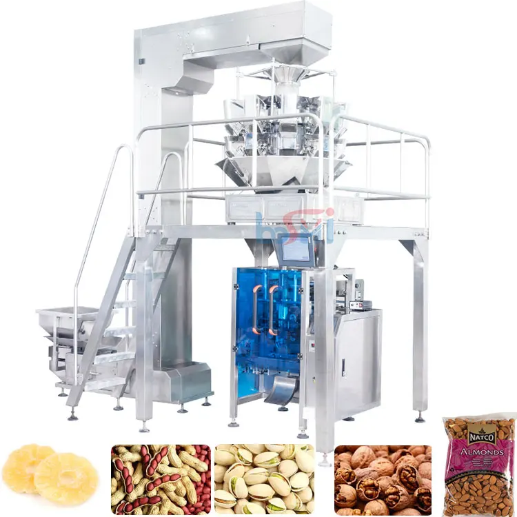 Packing machine for cashew nuts 250g crackers grain product corn granules packing machine