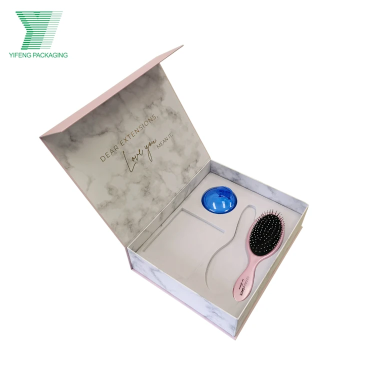 Custom Luxury Flip Top Glass Jar Honey Jar Bee Comb Gift Box Candle Honey Hair Oil Box Magnetic Box