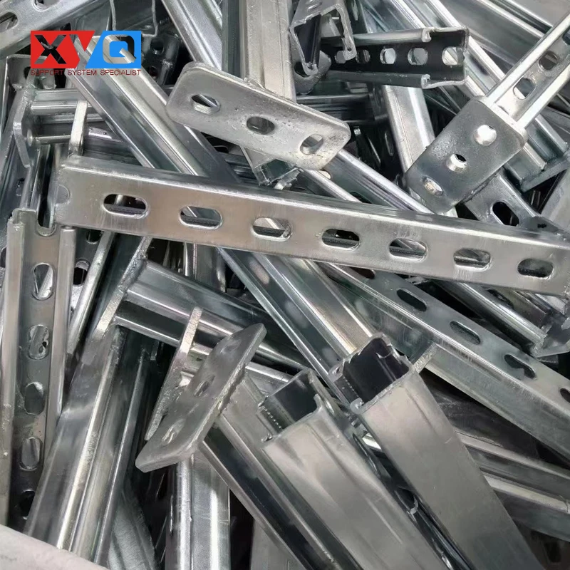 strut channel accessories unistrut fitting perforated support unistrut t bracket