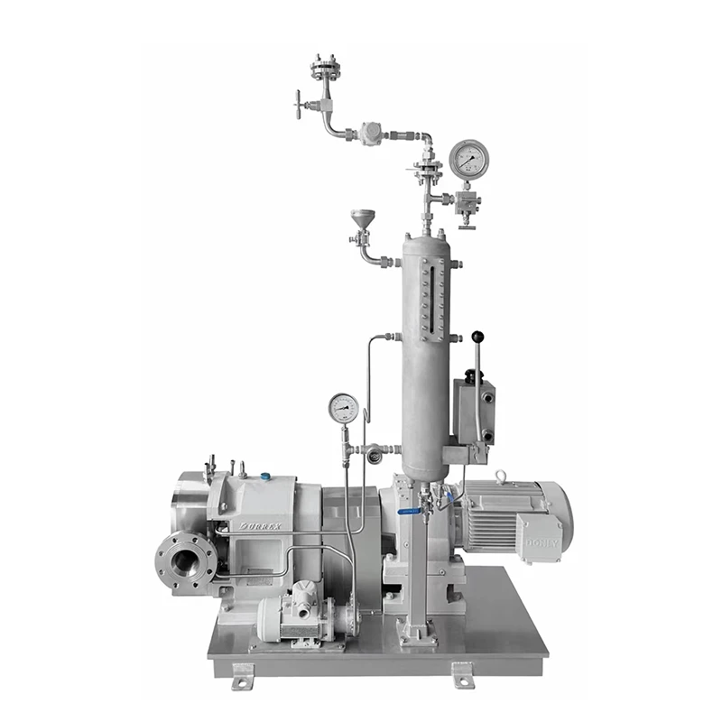Horizontal Positive Displacement Meat Paste Transfer Rotary Lobe Pump