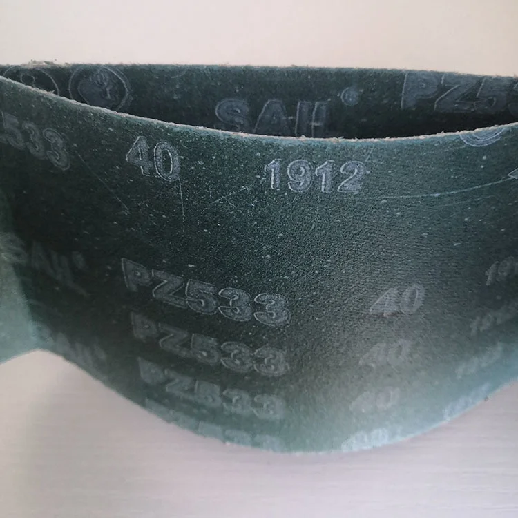 200mm X 750mm Sanding Belts Alumina Zirconia Abrasive Belts for Polishing Stainless Steel