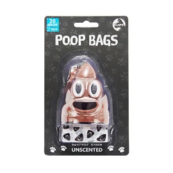 Sohpety Custom Pet Waste Bag Holder Earth Rated Eco Friendly Dog Dispenser Green Sheep Poop Bags