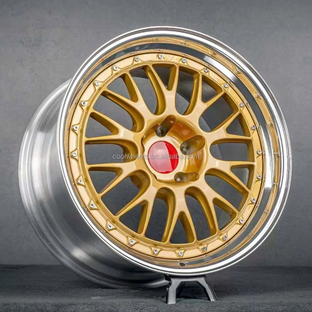 Bku Forged 3 piece wheels 18 19 20 21 22 inch deep dish custom 5x120 alloy racing wheels rims jantes for BMW M3 M4 M5 F80 F82