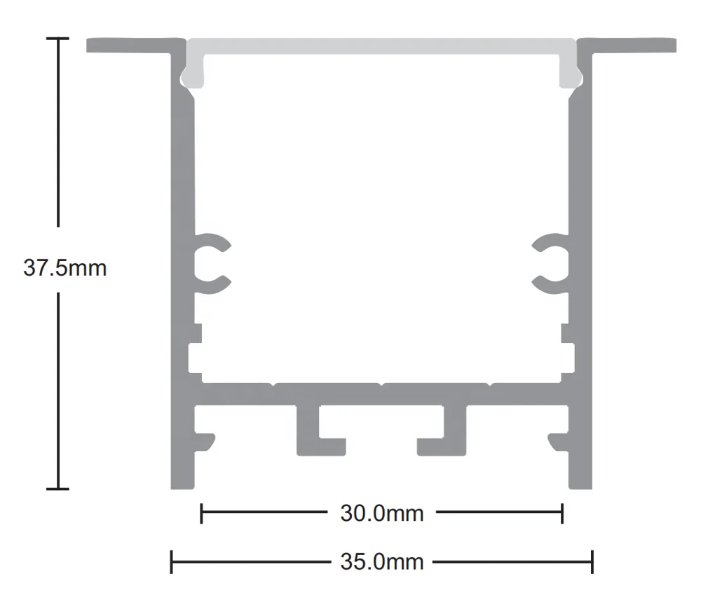 
Recessed Linear Light-LR3538 aluminum 10W LED linear light led batten light linear 