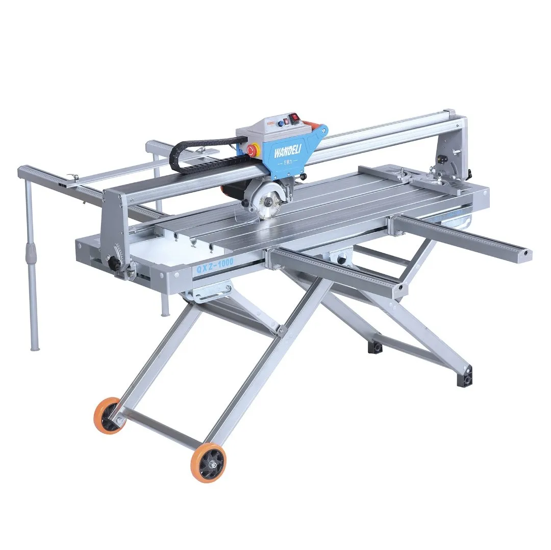 Wandeli QX-ZD-1000 Marble Tile Cutting Machine, Portable Table Saw Cutting Machine, Automatic Stone Cutting Machine Saw Granite