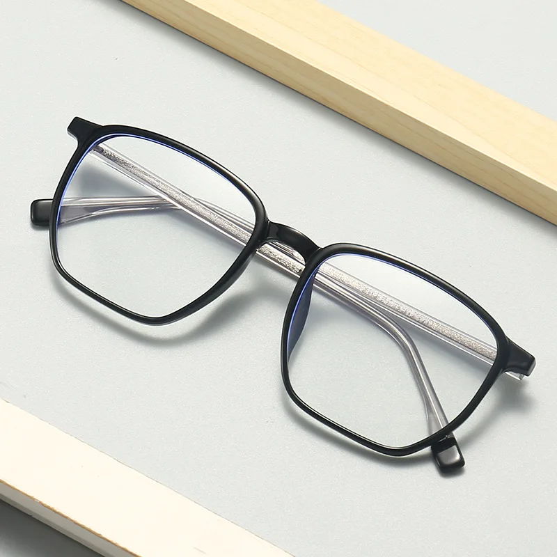 Blue Light Blocking Glasses Square Nerd Eyeglasses Frame Anti Blue Ray Computer Glasses Non Prescription