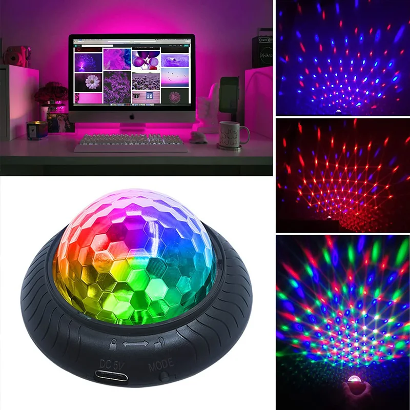 High quality Bedroom LED Light decorative crystal ball night lights Gifts for children and help sleep