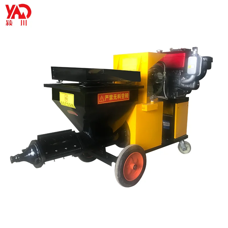 wall cement plaster spraying machine price mortar cement wet concrete mortar and plaster sprayer