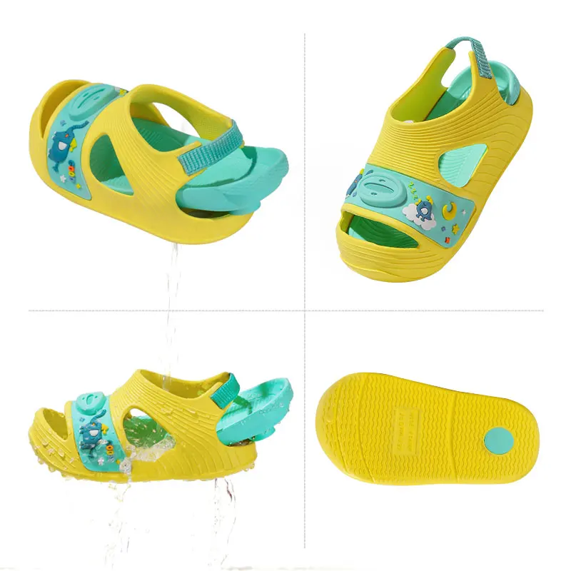 2021 New Arrivals EVA Removable Insole Breathable Girl Toe Closed Shoes EVA Summer Sandals For Children