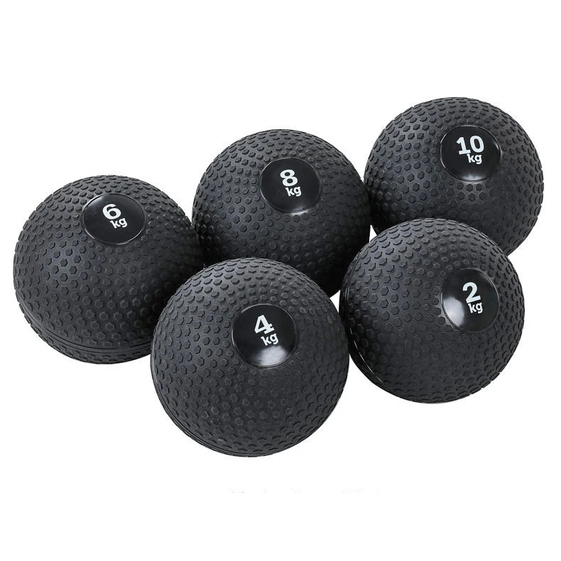 High Quality No-Bounce Slam Medicine Ball Gym Weight Lifting Body Training PVC Sand Filled Slam Ball
