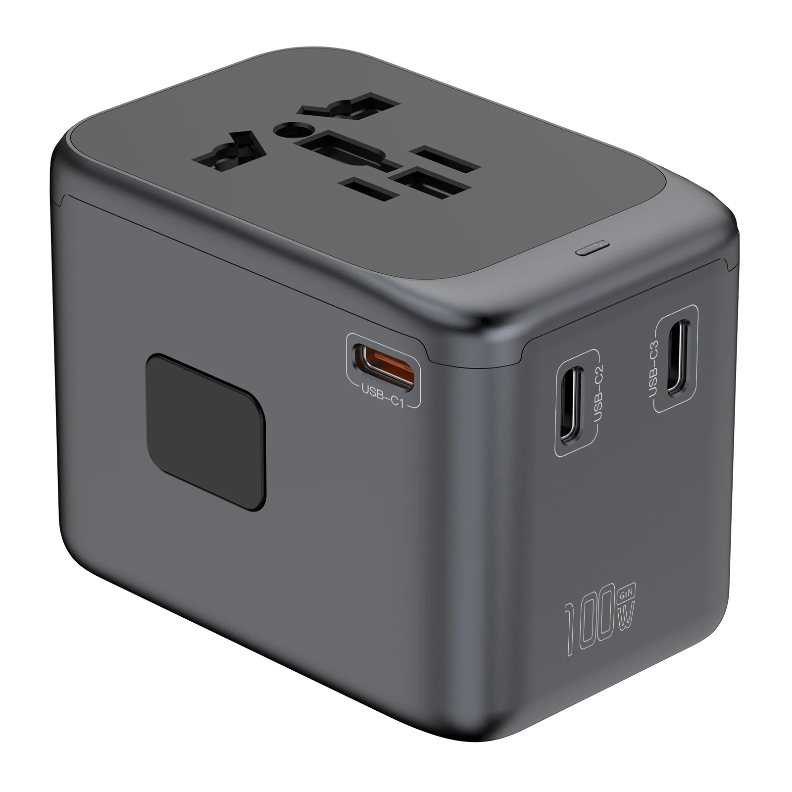 charging power adapter for iphone wall charger extension lead with universal socket and usb c adaptadores de viagem