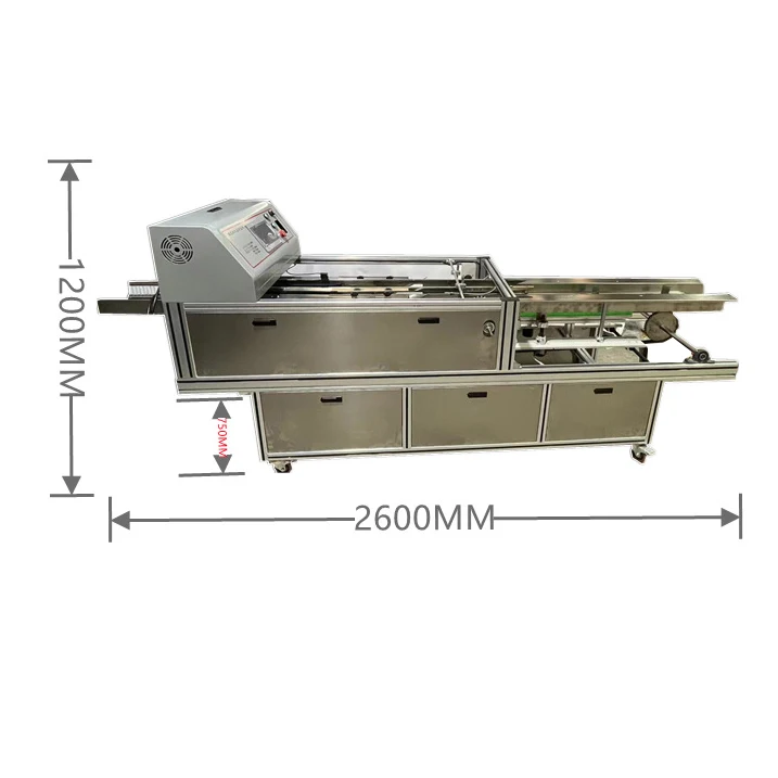 Healthier 304 Stainless Steel Paper Box Gluing Sealing Machine Gift Food Carton Hot Melt Glue Box Gluing Machine