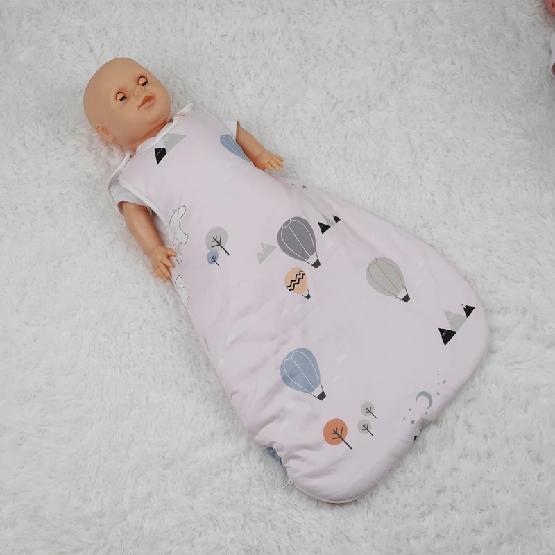 
Baby sleeping bag sleepwear side zipper sewing 