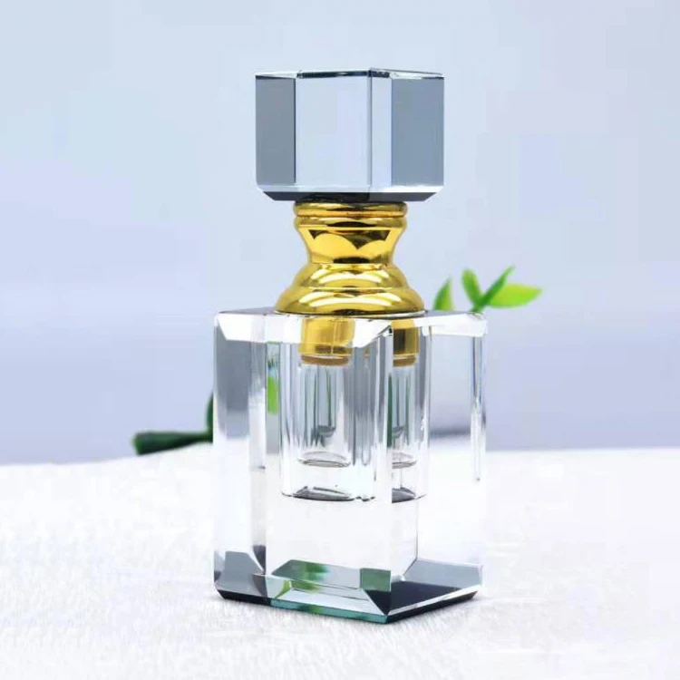 Wholesale Modern Dropper Packaging 1ml 2ml Luxury Home Centerpiece Mini Empty Crystal Perfume Oil Bottle