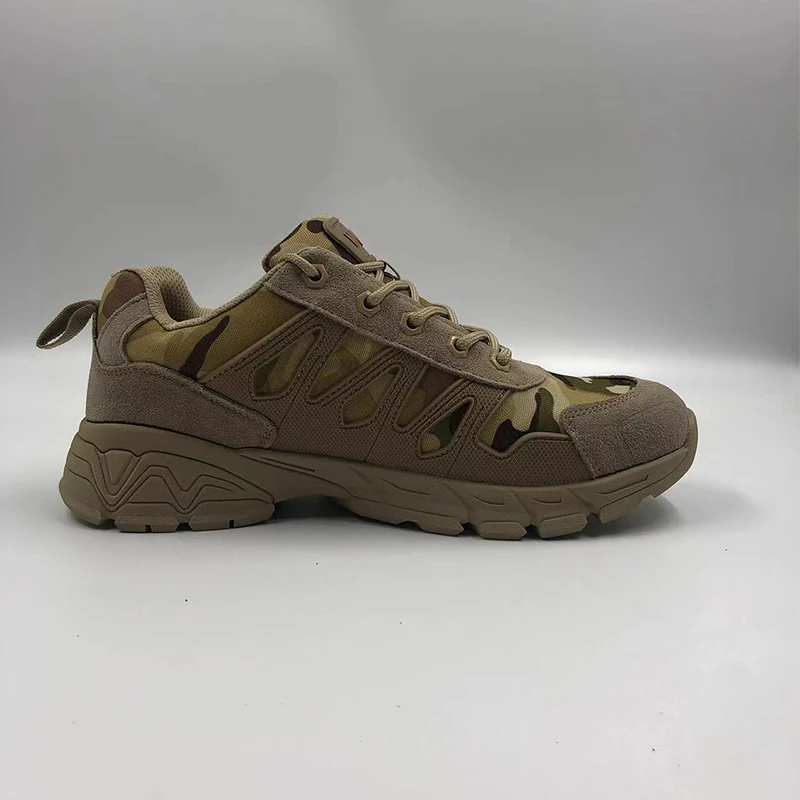 low cut  light weight l rubber sole tactical boots