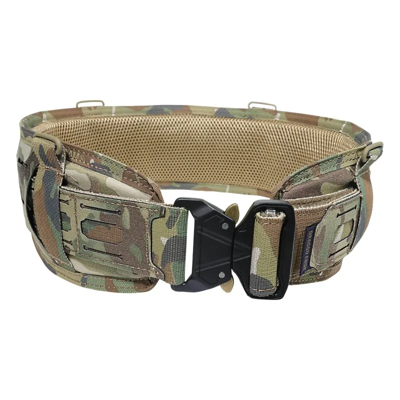 DRAGON Airsoft Tactical Belt Laser Cut, Hunting Military Lightweight Waist Duty Belt