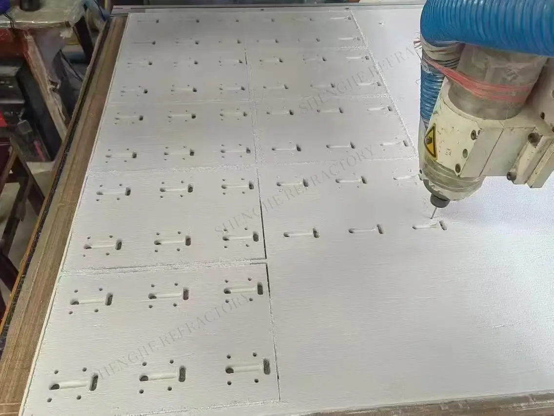 Shengjie Manufacture  ceramic fiber paper gasket high temperature insulated aluminate silicate ceramic fiber paper