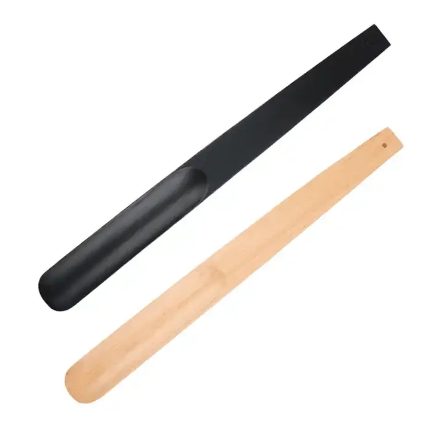 durable wooden long shoehorn custom shoe horn
